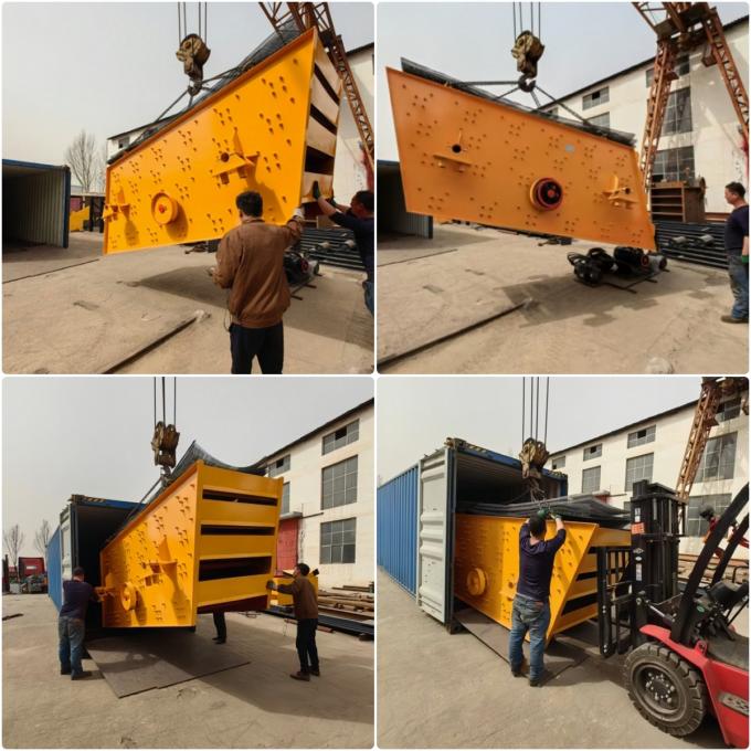 4YK1848 zandgebied het Trillen Diesel van de het Schermmachine Macht die Installatie zeven 4