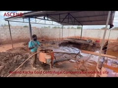 Kacha-goudertsseparatormachine LX80-goudcentrifugeconcentrator