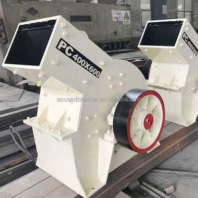 Small Stone Soil Hammer Mill Crusher Machine PC400x300 Mining Equipment