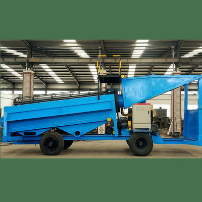 alluvial placer gold washing plant machine for gold mining with 200 tons per hour capacity in African countries