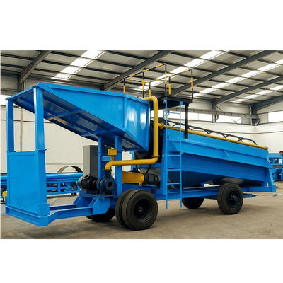 alluvial placer gold washing plant machine for gold mining with 200 tons per hour capacity in African countries